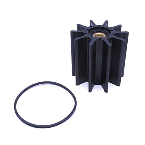 SouthMarine Flexible Water Pump Impeller 22000K for Sherwood G2201 G2201101 G22012X 500179 for CEF 2127264 1539123 1539123 1566892 for Caterpillar Inboard Engine