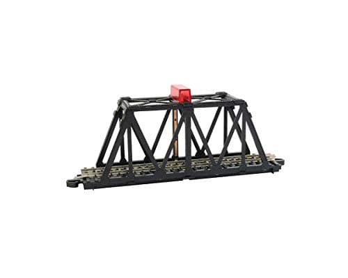Bachmann Trains - E-Z Track Blinking Bridge - N Scale (44873), Black Small