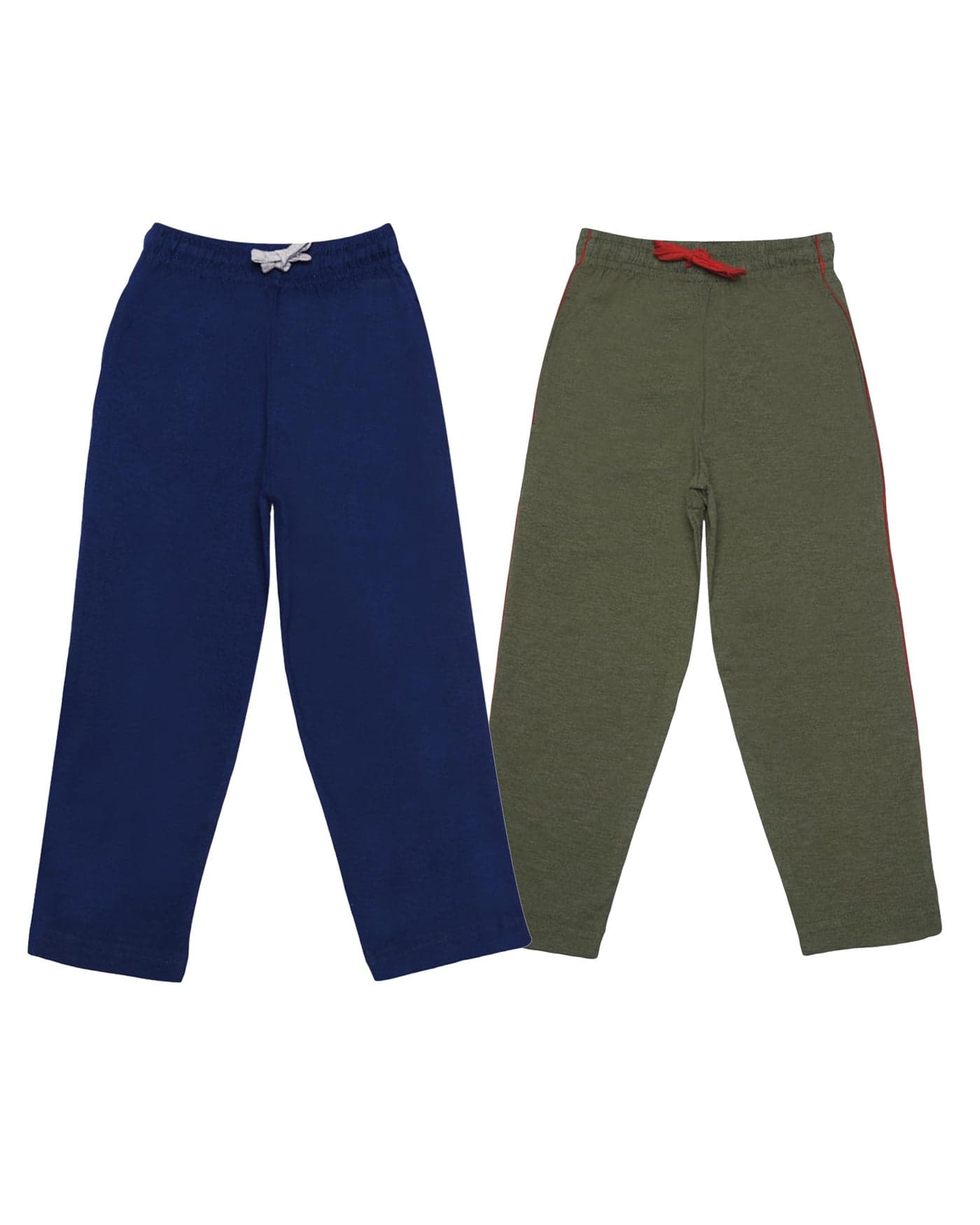 Dollar Champion Cotton Regular Fit Trouser Pack of 2 for Boys -Actual Color May Vary