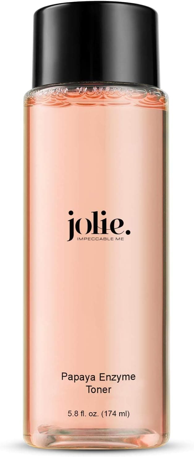 Jolie Papaya Enzyme Toner AlcoholFree Toner WPapaya Extract Clarify Renew Stimulate Cell Circulation NonDrying No Irritation All Skin Types 58 oz