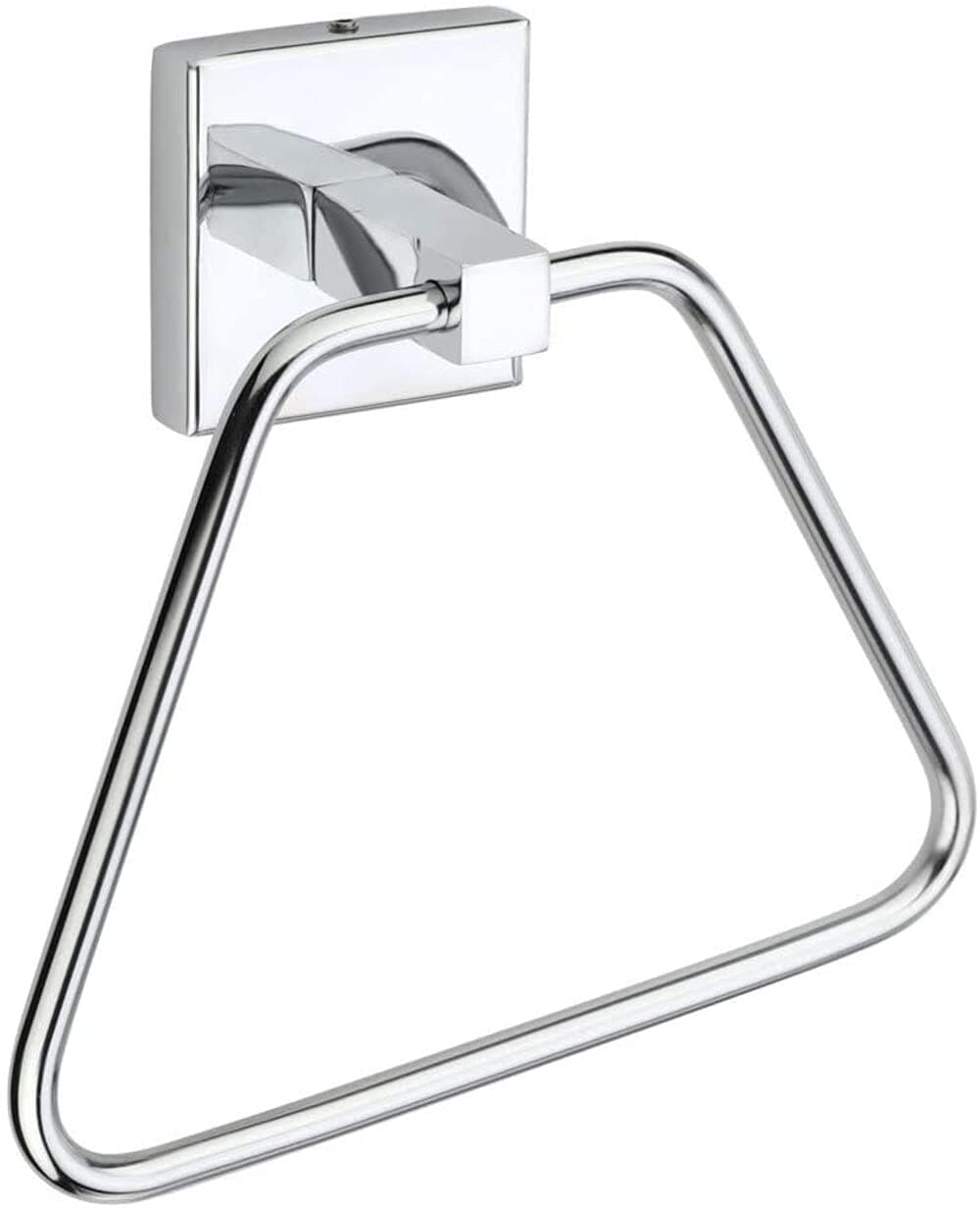 Excellent Stainless Steel Towel Ring/Towel Hanger/Napkin Ring/Towel Holder/Ring Holder/Bathroom Accessories for Wash Basin/Kitchen (Chrome -Pack of 1)