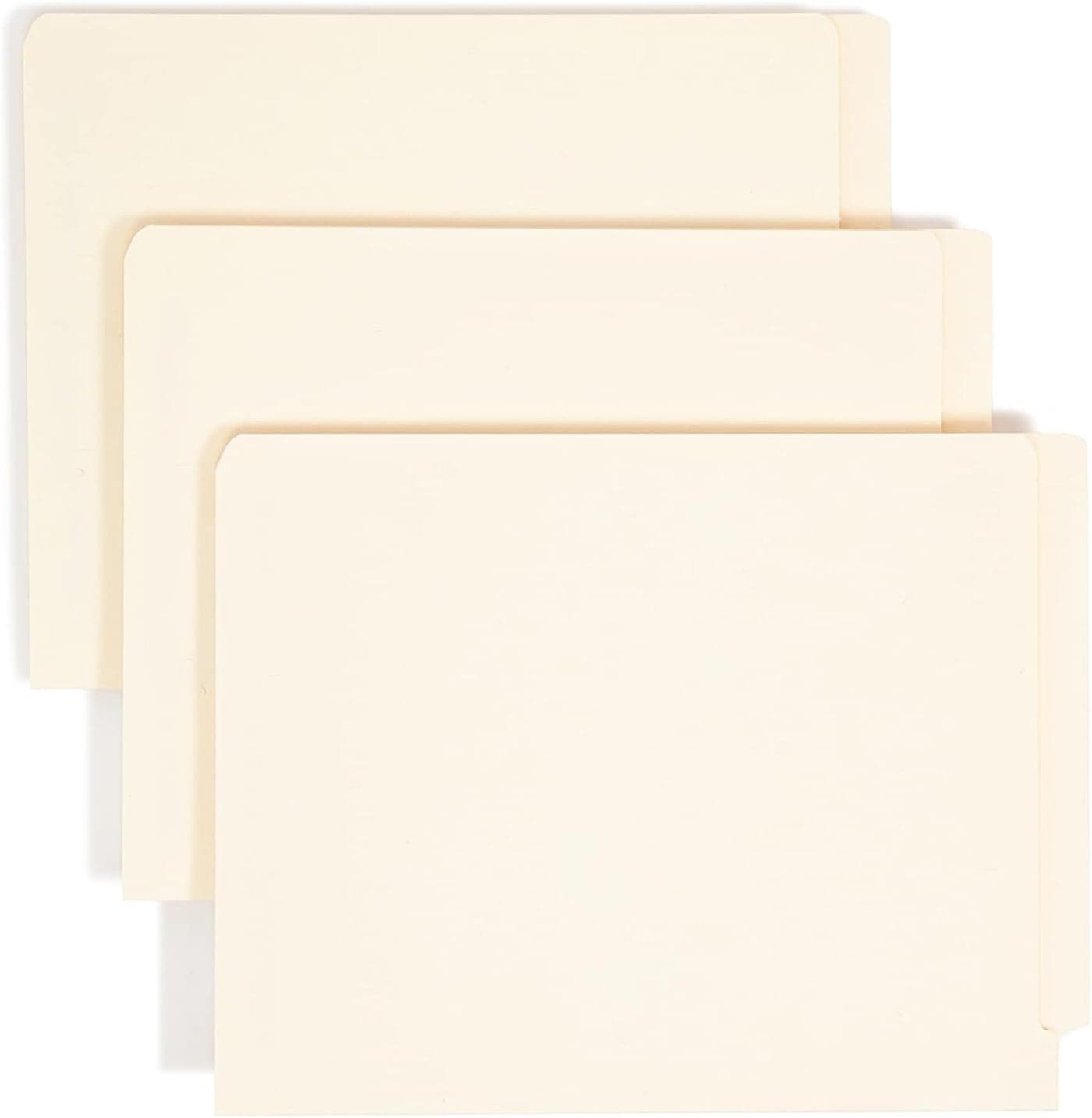 Smead End Tab Fastener File Folder ShelfMaster Reinforced StraightCut Tab 50 Count