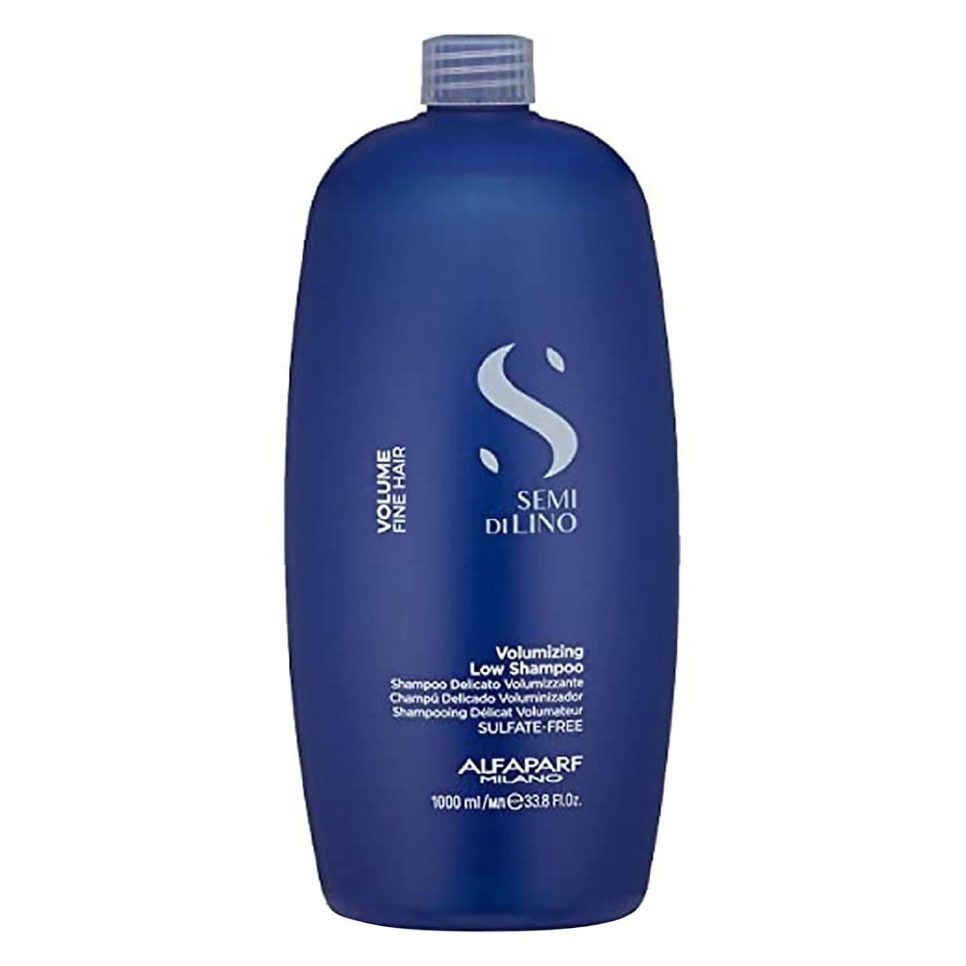 Alfaparf Milano Semi Di Lino Volume Shampoo For Fine Hair – Sulfate Free Volumizing Low Shampoo - Adds Intense Volume, Thickness and Body - Anti-Frizz - Professional Salon Quality