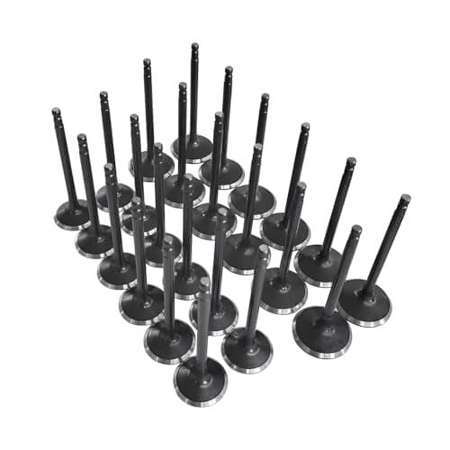Zieichy 12Pcs Intake 12Pcs Exhaust Valves for Infiniti FX35 G35 M35for Nissan Xterra Frontier Equator Pathfinder 40L 20042011Replace 132014W001 132028J10A