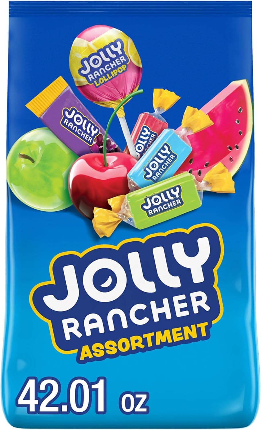 Jolly Rancher Assorted Fruit Flavored Candy Bulk Bag - 42.01 oz