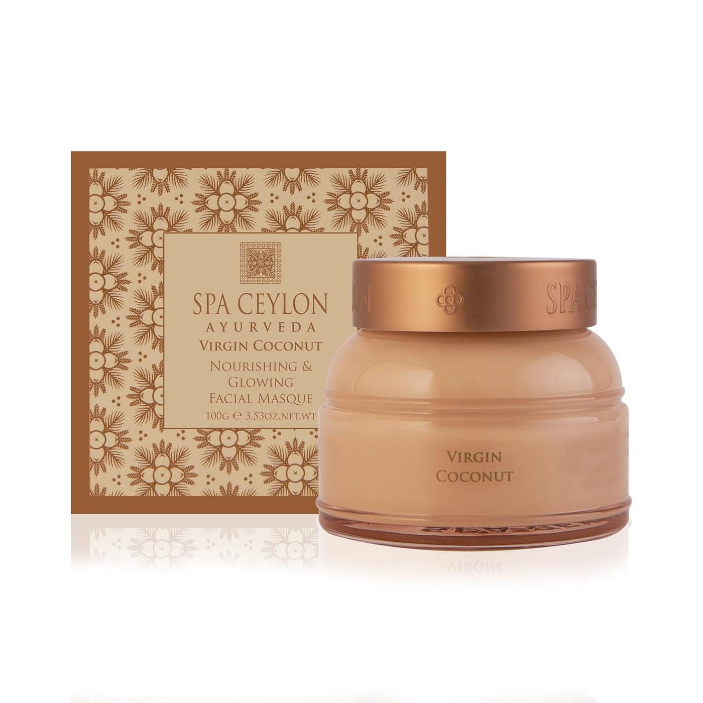 SPA CEYLON Virgin Coconut Nourishing Glowing Facial Masque Deep Purification Skin Comfort Suitable for all skin types