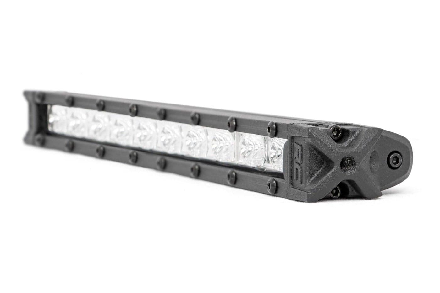 Rough Country 10 Chrome Series Slimline CREE LED Light Bars Pair 70410A