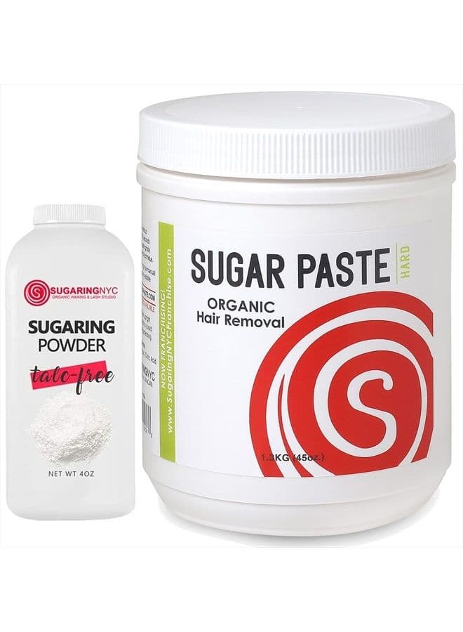 Sugaring Hair Removal Paste (HARD) + Sugaring NYC Drying Powder