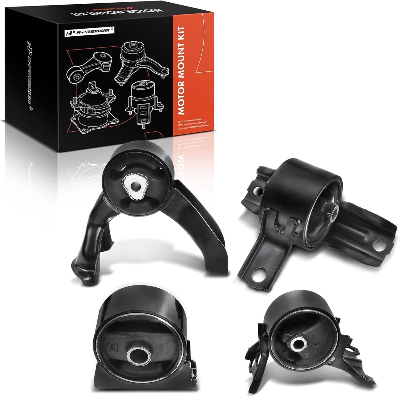 A-Premium Engine Motor Mount Kit for Jeep Compass & Dodge Caliber