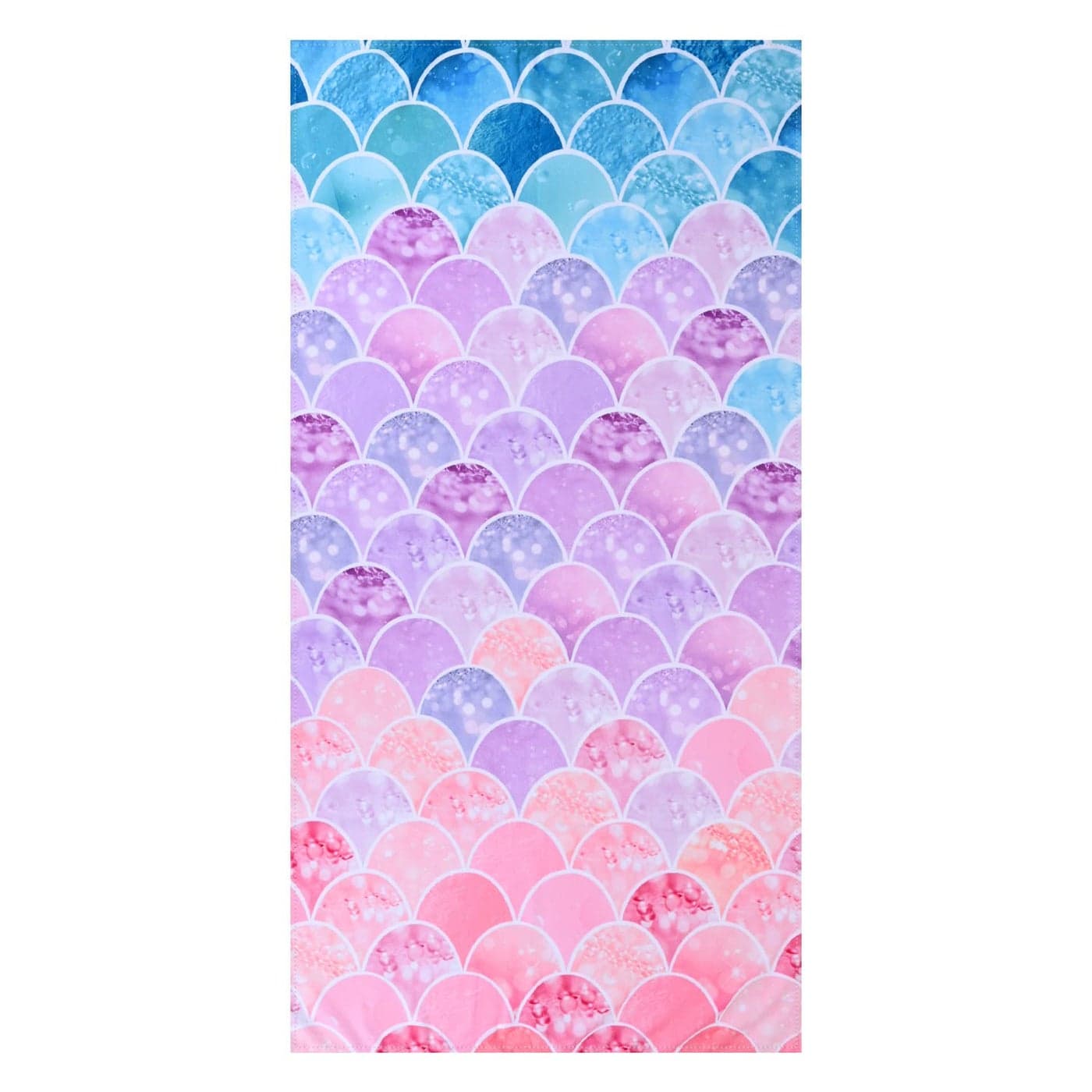 LIVILAN Little Mermaid Beach Towel, 30" x 60" Soft Microfiber, Quick Dry, Absorbent, Sand Free, Lightweight for Kids, Girls, Women, Ideal for Pool, Travel, Bath, Perfect Mermaid Gifts