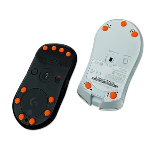 X-Raypad Titanium U9 Universal Dot Gaming Mouse Skates - Premium Quality, Durable & Quiet, Smooth Glide, Universal Compatibility for Gaming Setups (U9 Air Big 8mm)