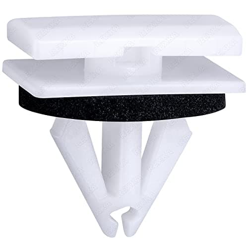 Rexka 20pcs Exterior Rocker Moulding Clips for Ford Escape F150 MKC Ranger W715201S300 W716351S300