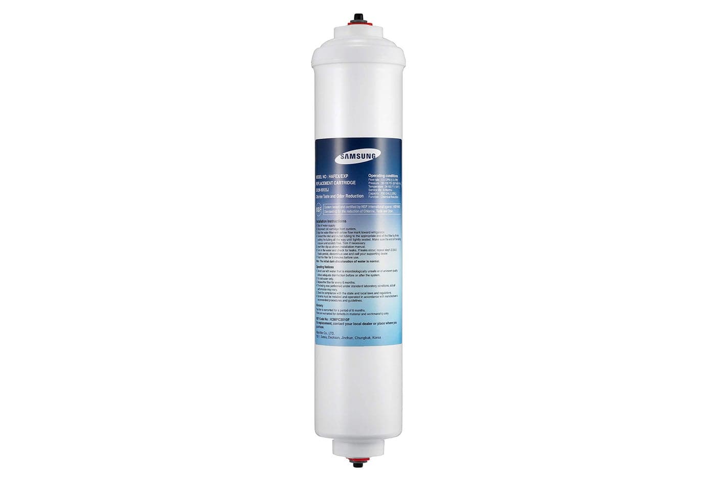 Samsung DA29-10105J Refrigerator Water Filter Genuine Original Equipment Manufacturer (OEM) Part