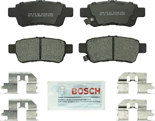 BOSCH BP1088 QuietCast Premium SemiMetallic Disc Brake Pad Set Compatible with Select Honda Odyssey REAR