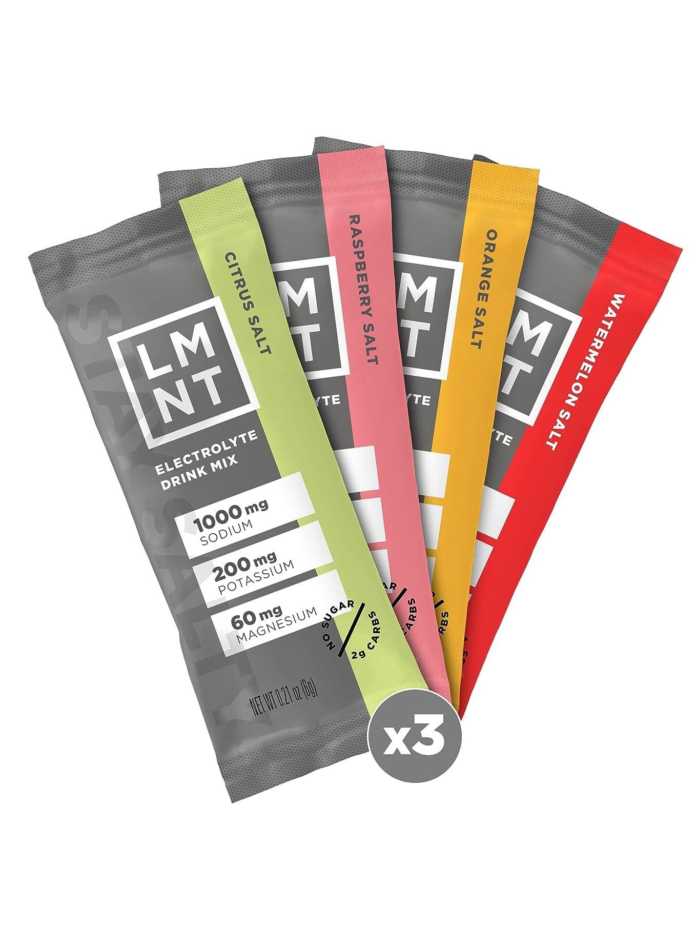 Keto Electrolyte Powder Packets Paleo Hydration Powder No Sugar Variety Pack 12