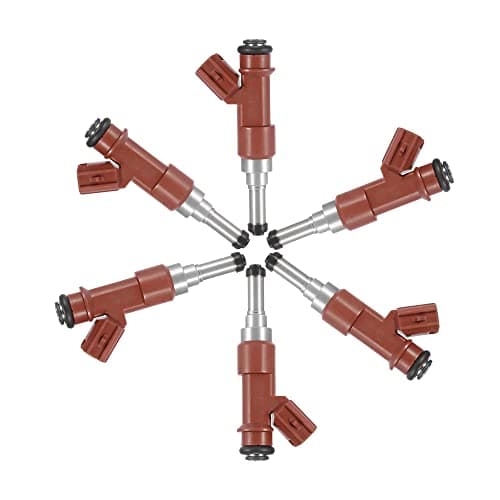 X AUTOHAUX 6pcs 23209-31050 Fuel Injector for Toyota Camry 2007-2011 for Toyota Highlander 2008-2011 for Toyota RAV4 2006-2012 for Lexus ES350 2007-2012 for Lexus RX350 2007-2009 3.5L 2GR-FE