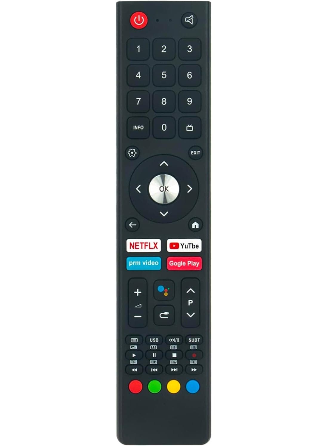 New Smart TV Remote Control for Smart TV Controller with Led Remote (GCBLTV02ADBBT)