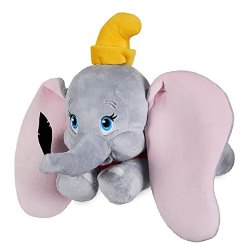 Disney Store Official Dumbo Medium Soft Toy for Kids Cuddly Character with Fuzzy Texture and Embroidered Details Floppy Oversized Ears Disney Plushy Suitable for All Ages