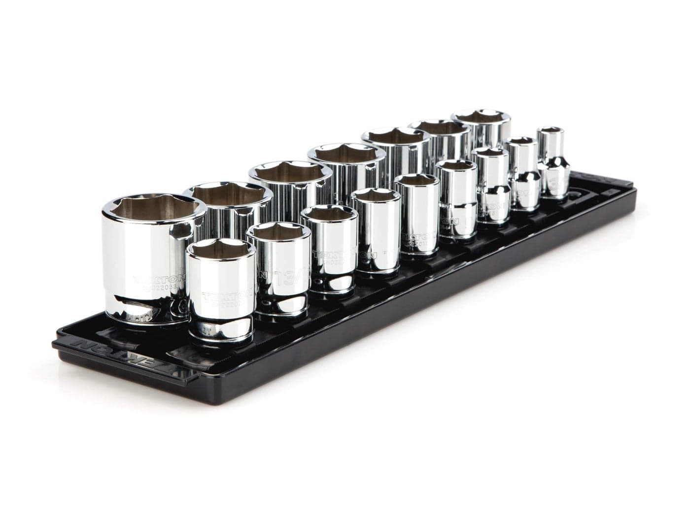 TEKTON 1/2 Inch Drive 6-Point Socket Set, 16-Piece (3/8 - 1-5/16 in.) | SHD92001