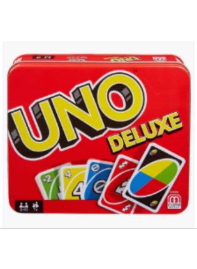 Mattel Games UNO: Classic Card Game (Premium Tin Box Edition)