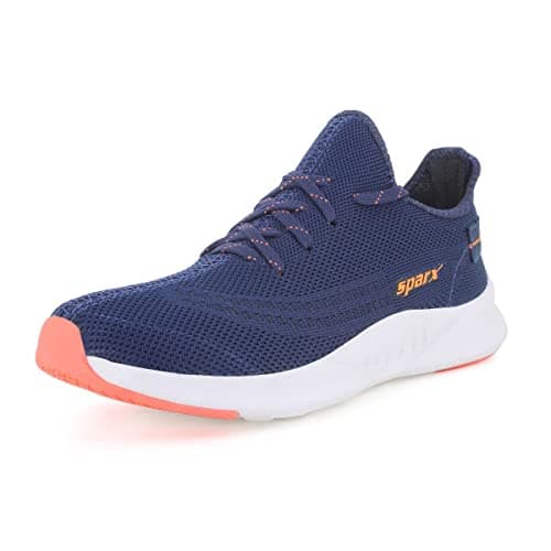 Sparx Mens SM 9038 | Enhanced Durability & Soft Cushion | Blue Running Shoe - 7 UK (SM 9038)