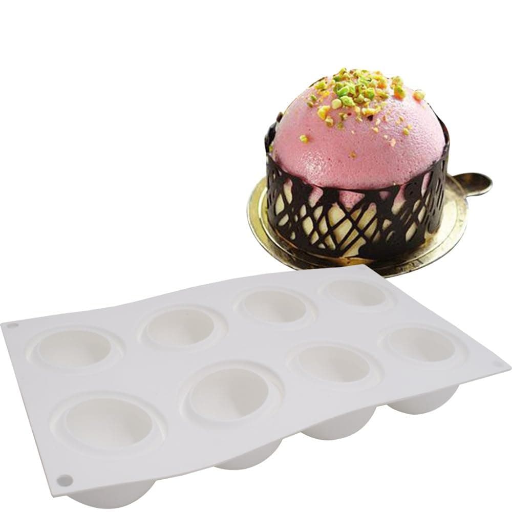 Baking Accessories And Tools Silicone Chocolate Mold Silicon Ball Cake Moulds 3D Half Sphere Candy Truffle Baking Tray Round D_1188 X696 X196inch