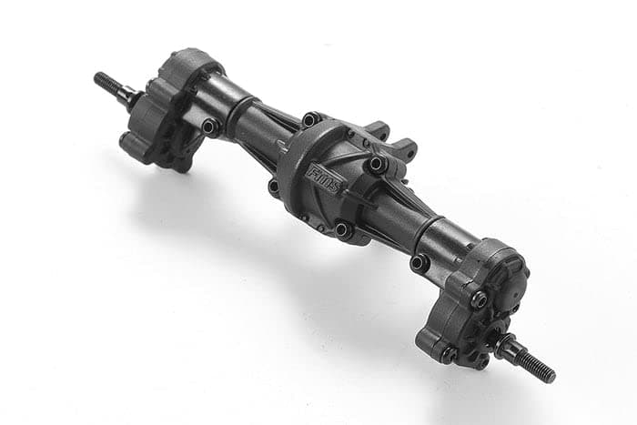 FMS FCX24 RC Cars Trucks Parts for 1/24 Power Wagon, K5 Blazer, Lemur, Unimog 421 :Rear Axle Assembly-C3026