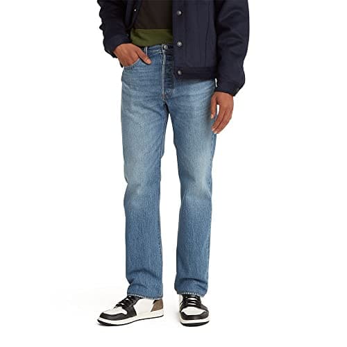 Levi's Men's 501 Original Fit Jeans (Also Available in Big & Tall), On My Radio, 34W x 32L