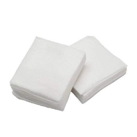 GINNI Hanky Dry Wipe Tissue Paper, Ultra Soft Non Woven Disposable Face Cleaning Cloth, Durable for Cleansing, Facial, Makeup Removal, Multipurpose Tissue Napkin - Square 32 X 30 cm - 50 Pulls Each (Pack of 2)