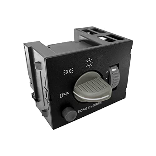 Headlight Switch Dimmer Control Replacement for 19952009 Chevy GMC Vehicles C1500 C2500 C3500 K1500 K2500 K3500 Express1500 2500 3500 More Replaces 93443101 D1523H DS876