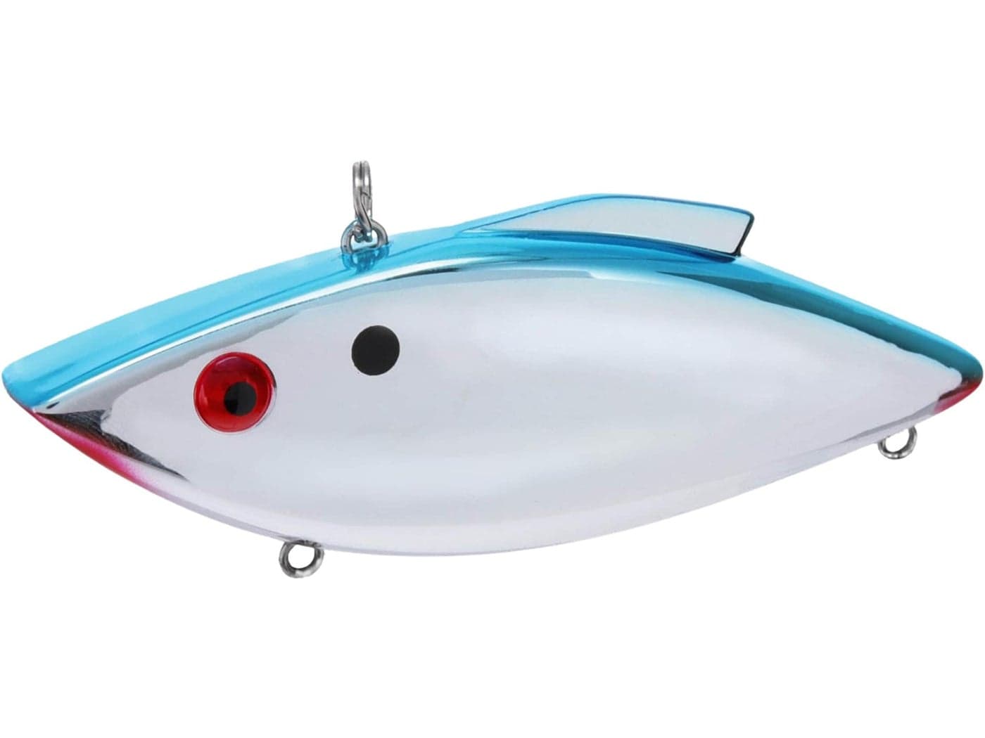 Bill Lewis Lures Rat-L-Trap Magnum Force 1-Ounce Lures (Chrome Blue Back/Red Eye)