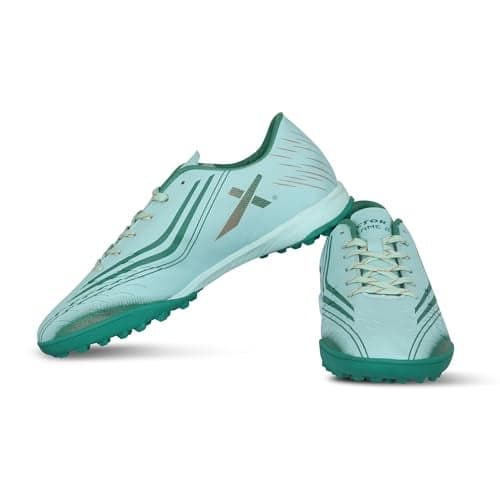 Vector X Flame 2.0 Indoor Futsal Shoe, EVA Midsole Non-Marking Rubber Sole with Synthetic Leather Upper, Super Light Weight Shoe for Men, Ideal for Hard Surfaces Artificial Turf Surfaces Shoes