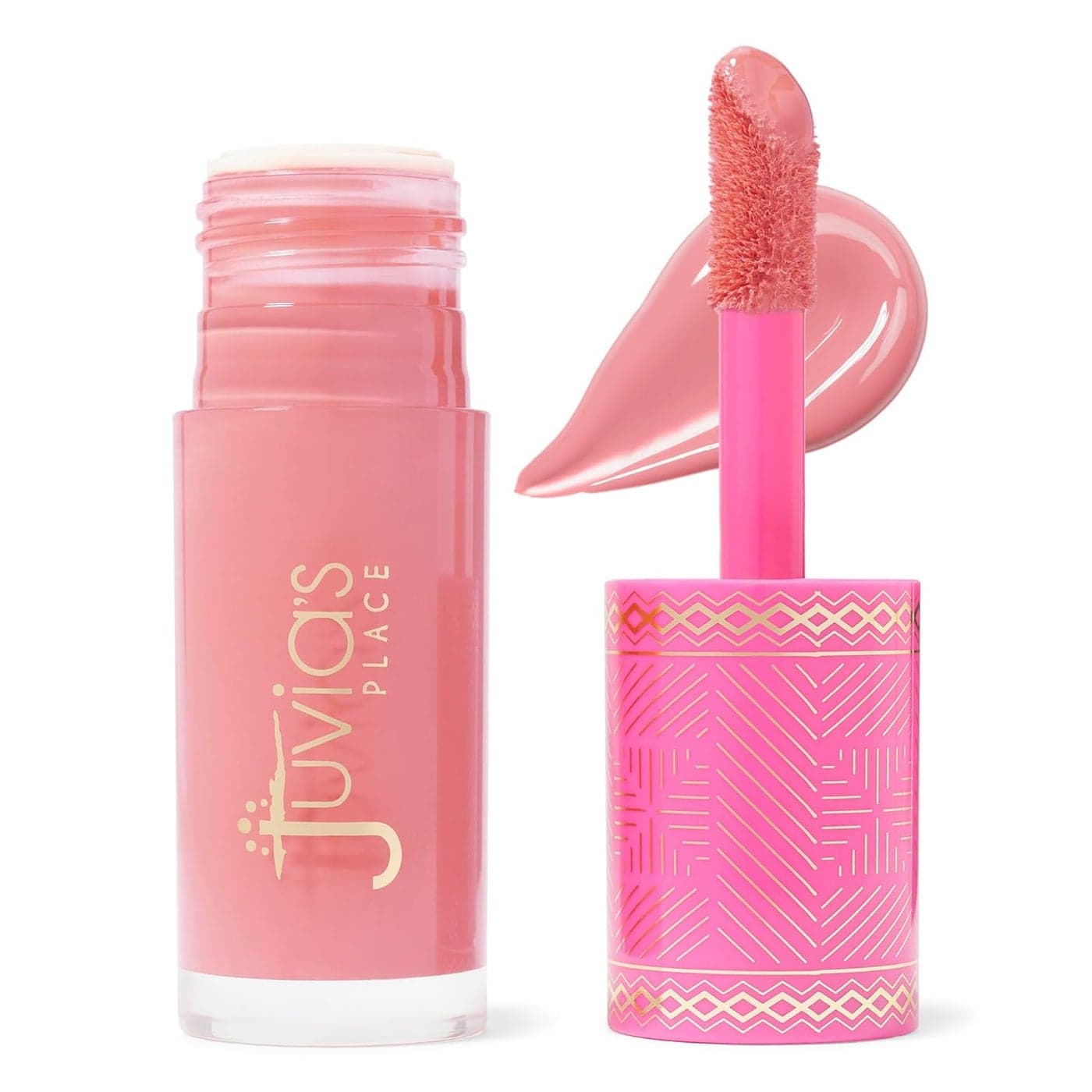 Juvias Place Blushed Liquid Blush RoseyPosey Dewy Tint Cheeks Makeup Glow Pigment Effortless Beauty Long Lasting Cosmetics Soft Creamy Natural Buildable All Skin Color Light Flawless Finish Blend