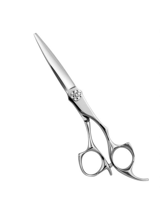 AOLANDUO 6 Inch Professional Hairdressing Scissors -High End AICHI Steel Handcrafted Hair Scissors - Razor Edge/Offset Design/Pro Ergonomic for Salon Stylists Beauticians and Barbers