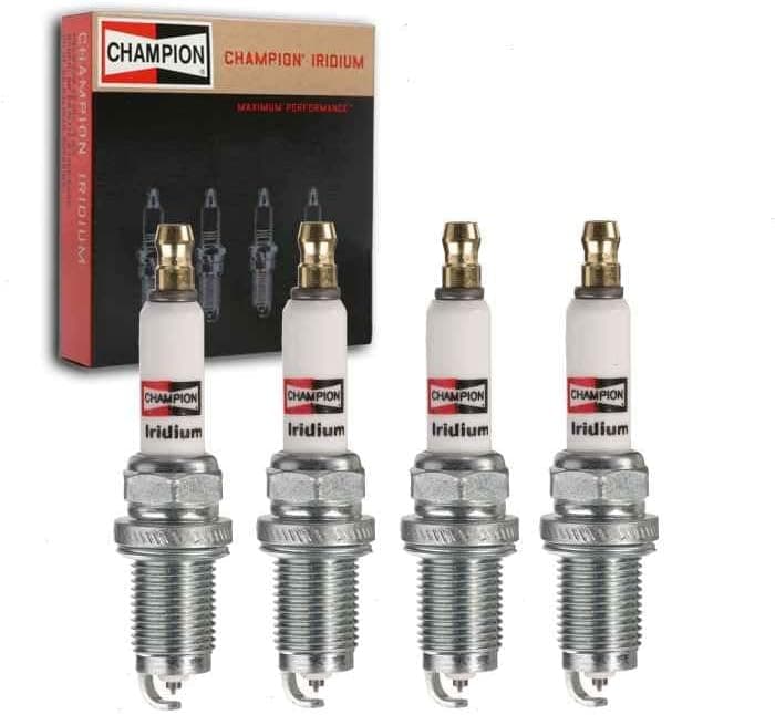 Champion Iridium Spark Plugs 4-Pack for Honda CR-V 2.4L L4 (2002-2009)
