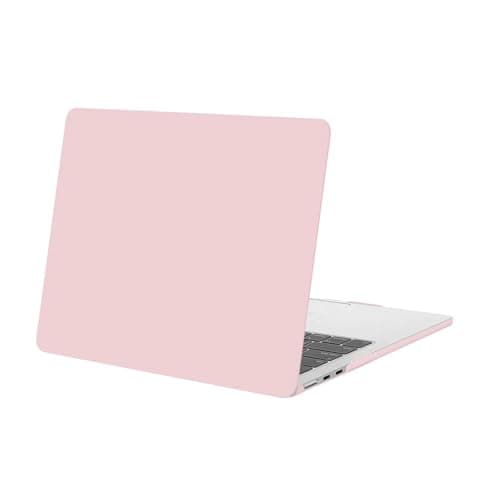 MOSISO Compatible with MacBook Air 13 inch Case M5 2026 M4 2025 M3 M2 20242022 A3449 A3240 A3113 A2681 ScratchesResistant Protective Hard Shell for MacBook Air 136 inch Case Baby Pink