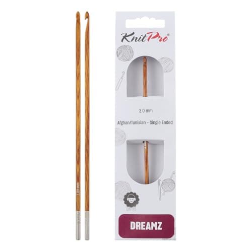 KnitPro Dreamz AfghanTunisian Crochet Hook 3mm