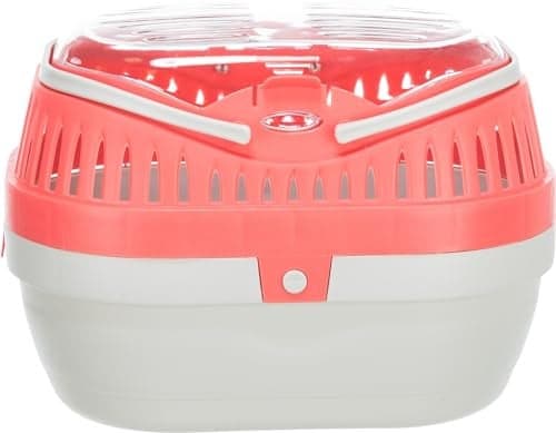 TRIXIE Pico Transport Crate, Small Pet Carrier, Portable Travel Carrier, for Small Pets, Hamsters, Guinea Pig, Lizards