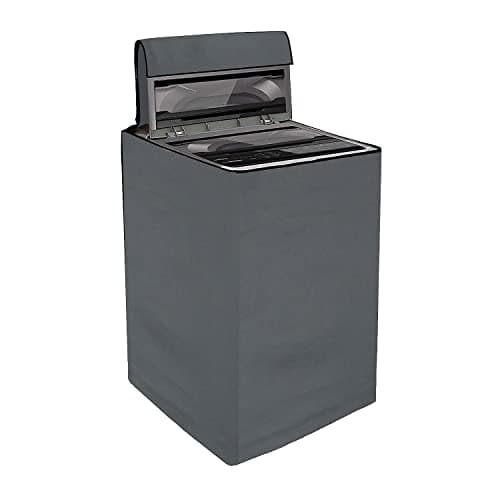 Star Weaves Fully Automatic Top Load Washing Machine Cover for LG 10Kg | Waterproof and Dustproof, Durable Polyester Fabric, Protects from Water, Dust, Dirt and Scratches (Size 60x60x96 cm), Grey