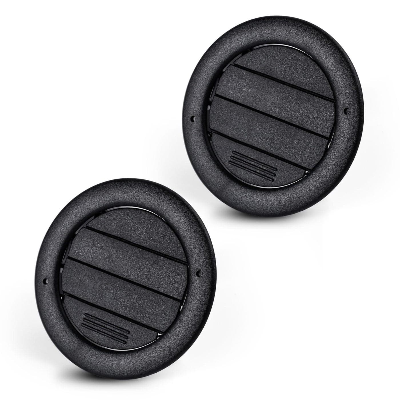 2pcs Roof Headliner AC Heater Air Vent for Ford ExpeditionLincoln Navigator 20252021 Black Rear Ceiling AC Air Pressure Vent Louver Grille Replacement Accessories