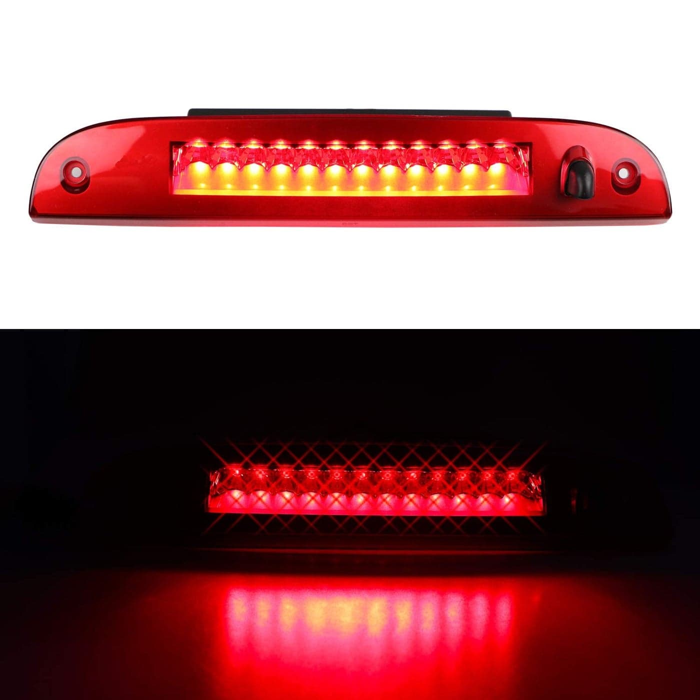 LED 3rd Brake Light for 20022010 Ford Explorer Third Centre High Mount Cargo Lamp Assembly Red Lens