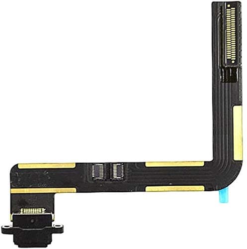 T Phael Dock Connector Compatible with iPad Air A1474 A1475 | iPad 5 5th Gen 9.7 inch 2017 A1822 A1823 | iPad 6 6th Gen 2018 A1893 A1954 Charging Port Replacement Flex Cable(Black)