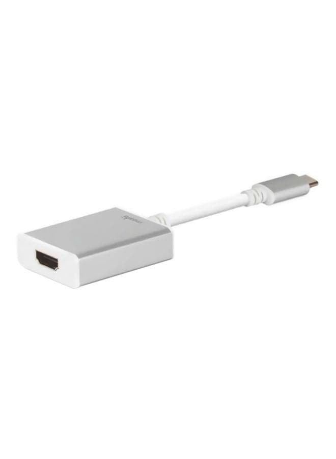 USB-C To HDMI Adapter Silver
