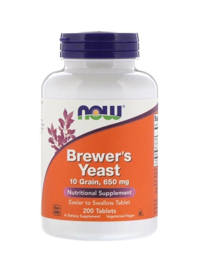 Brewer's Yeast 650 mg 200 Tablets