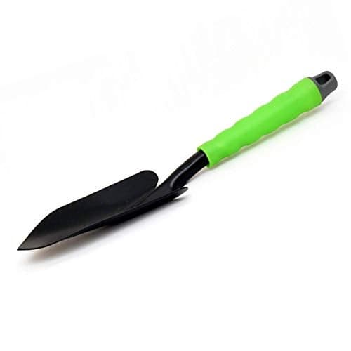 FEELING MALL Hand Digging Super Strong Garden ScoopTrowel Shovel Transplanter Mini Garden Tools Gardening with Plastic Handles Metal Head Gardener Bonsai Tool