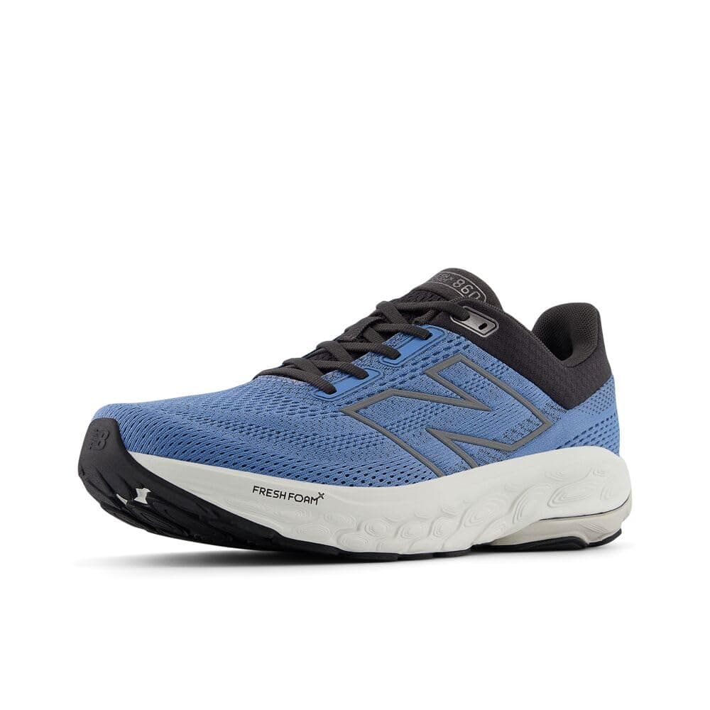 New Balance Mens Fresh Foam X 860 V14 Running Shoe Blue LagunaBlack CementGrey Matter 85 M