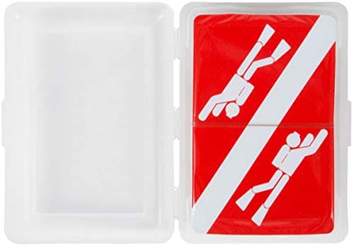 Trident Plastic Waterproof Scuba Diver Design Playing Cards Standard Deck
