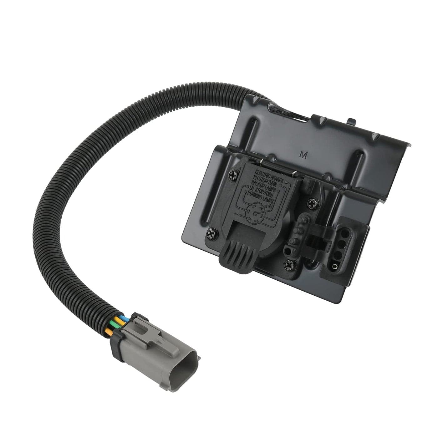 DICMIC 4 7 Pin Trailer Tow Wiring Harness Plug Compatible with 19992001 Ford F250 F350 Super Duty Replace YC3Z13A576CA