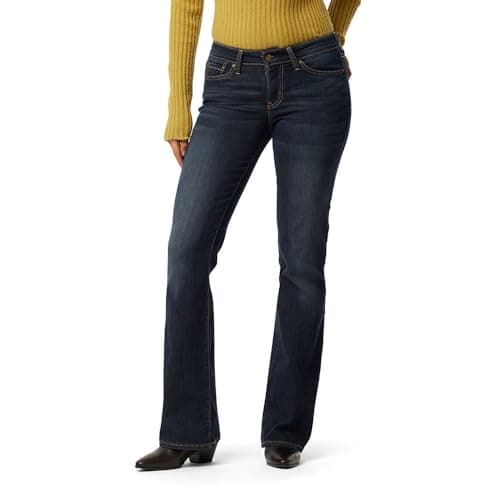 Levi Strauss Signature Gold Women's Modern Bootcut Jeans Mid-Rise Stretch Denim (Also Available in Plus), Stormy Sky-waterless, 8