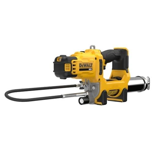 DEWALT Grease Gun 20V MAX Cordless 10000 PSI Variable 2Speed Electric Grease Gun with 47 Inch Hose and LED Light Up to 9 oz per Minute and 7 Tubes per Charge Tool Only DCGG581B